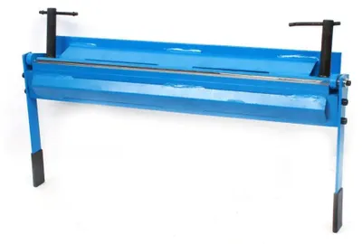 Produktbild von Blechbiegemaschine - Manuelle Abkantbank 63 cm - Biegegerät für Blech und Rohr - Stabile Stahlkonstruktion
