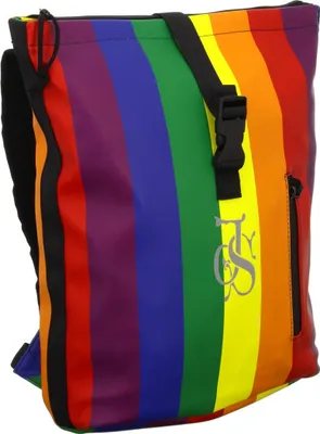Produktbild von Kleiner Rucksack N22901-MU Mehrfarbig Synthetik 28x41x9 cm (BxHxT) mit gepolstertem Rücken & verstellbaren Schultergurten
