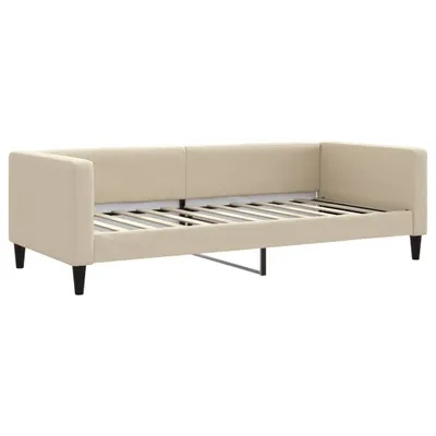 Immagine prodotto di vidaXL Letto da giorno crema 90x200 cm in tessuto