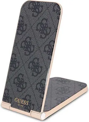 Zdjęcie produktu dla Guess skadana ad. indukcyjna2w1 GUDCFAL4PEGK 15W czarny/black 4G Pattern MagSafe