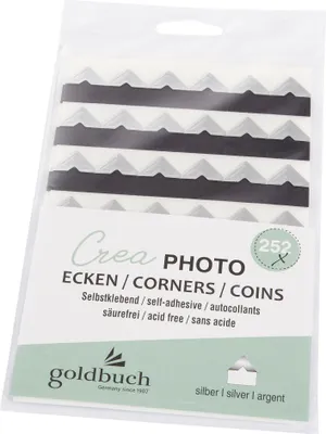 Immagine prodotto di Goldbuch 252 angoli fotografici Crea silver