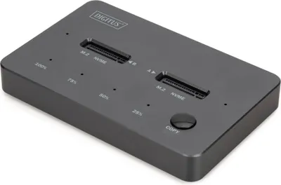 Image de DIGITUS USB M.2 NVMe Klonstation, SSD, USB3.1 Typ-C