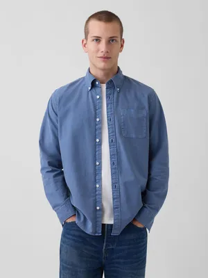 Obrázek produktu pro Kostkovaná oxfordská košile GAP, velikost M
