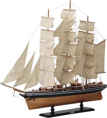 Produktbild von Modellschiff Cutty Sark Dreimaster Segelschiff Yacht Schiff 102cm kein Bausatz