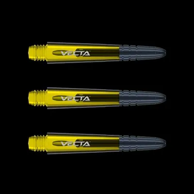 Produktbild von Winmau Dartschäfte Winmau Shaft Vecta Short Gelb 7025-106