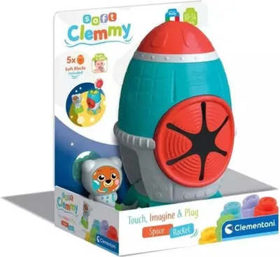 Produktbild von Clementoni Baby Clemmy - Sinnesrakete mit Bauklötzen