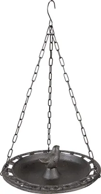 Obrázek produktu pro Krmítko pro ptáky Clayre & Eef Ø 23x8/36 cm hnědé železo