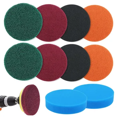 Image de Lot de 10 disques abrasifs non tissés, diamètre 125 mm