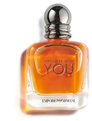 Produktbild von Giorgio Armani Stronger with You, Männer, 100 ml, Nicht nachfüllbare Flasche, Kardamom, Salbei, Kastanie, Vanille