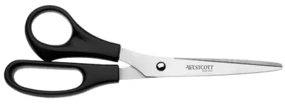 Immagine prodotto di WESTCOTT E-31182 00 Forbici da ufficio WESTCOTT, lunghezza: 210 mm, nere, per mancini