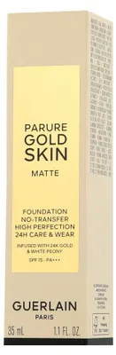 Zdjęcie produktu dla Guerlain Parure Gold Skin Rejuvenating Radiance Foundation - 24h Care & Wear, Buteleczka z pompką, Krem, Skóra uniwersalna, Pouczający, Naturalny, 2N
