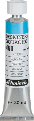 Produktbild von Schmincke DESIGNERs GOUACHE - 20ml Tube - Lichtblau 25 450 007