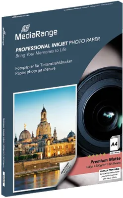 Obrázek produktu pro papír MRINK102 pro tiskárnu pro inkoustovou tiskárnu Bílá