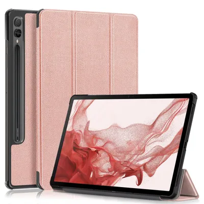 Immagine prodotto di Per Samsung Galaxy Tab S10 Plus / S9 Plus FE Plus / S8 Plus 3folt Wake UP Smart Cover Custodia per tablet