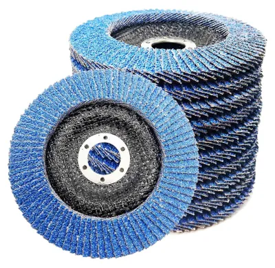 Immagine prodotto di Omgoods - Set di 10 dischi lamellari per smerigliatrice angolare