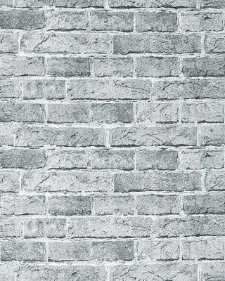 Produktbild von EDEM 583-26 3D Rustikale Vinyl Tapete Vintage Mauerstein Klinker Ziegel Brix grau