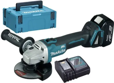 Image de Meuleuse d'angle 18V LXT Ø125mm (1x5.0 Ah) en MAKPAC - MAKITA DGA504RT1J