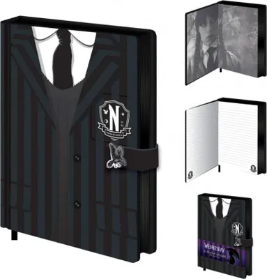 Produktbild von Notizbuch Wednesday - Uniform A5