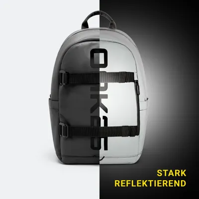 Imagen del producto de Mochila con compartimento para portátil, reflectante, resistente al agua, talla M, ideal para la escuela y el trabajo