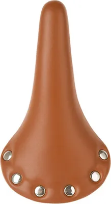 Produktbild von Messingschlager Sattel RIVET mit Nieten, Unisex, braun
