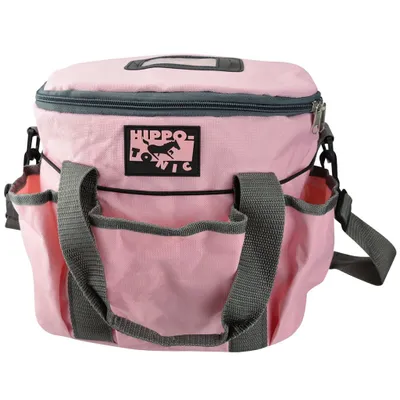 Image de HIPPO-TONIC Trousse de pansage pour chevaux, remplie, Pro 3, rose, 700196013
