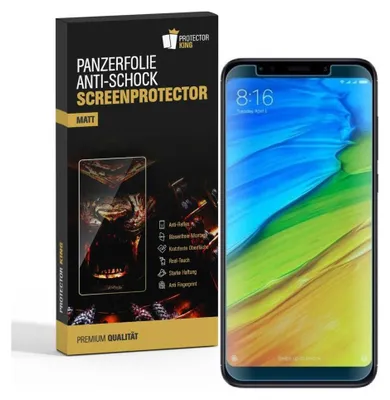 A product box for a screen protector and a smartphone with a screen protector applied.