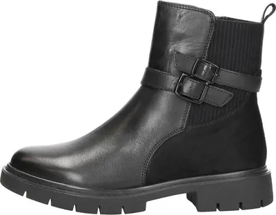 Produktbild von Tamaris Comfort Enkellaarsjes Plat Enkellaarsjes Plat - Zwart - Maat 41