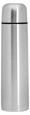 Obrázek produktu pro Nerezová termoska o objemu 500 ml, bez BPA, izolovaná láhev z nerezové oceli 304 s jednoklikovým uzávěrem, stříbrná barva