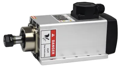 Obrázek produktu pro CNC vřetenový motor, 3,5 kW, vzduchem chlazený, 18 000 ot./min, pouze vřeteno, 220 V