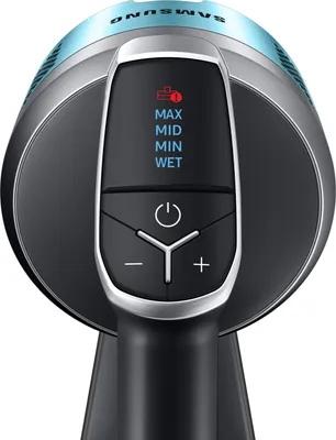 Produktbild von Samsung Jet 75 pet, Stabstaubsauger, Beutellos, Schwarz, Chrom, Mintfarbe, 0,8 l, Trocken, Multizyklonisch