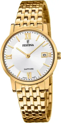 Produktbild von Festina Damen Uhr Swiss Edelstahlarmband gold D2UF20021/1