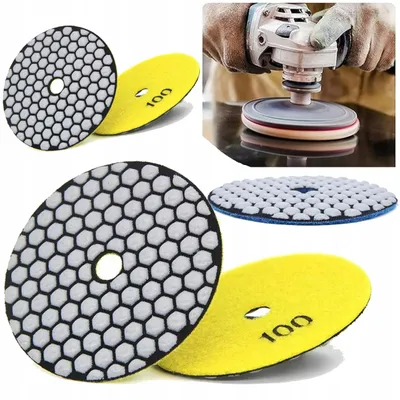 Produktbild von Falon-Tech Diamant Polierscheibe Trockenschliff Keramik 100mm