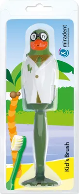 Produktbild von Miradent Kinderzahnbürste Kid's Brush Papagei 1 St