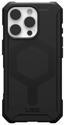 Productafbeelding van Urban Armor Gear Essential Armor, hoesje, Apple, iPhone 16 Pro, 16 cm (6,3 inch), zwart