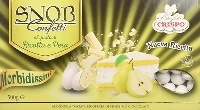Produktbild von CONFETTI CRISPO | Snob alla Mandorla | RICOTTA E PERA | 500 gr