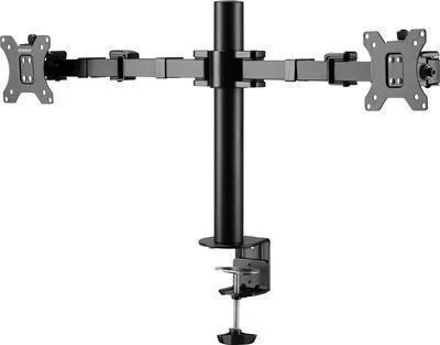 Immagine prodotto di SpeaKa Professional SP-MM-220 Supporto per monitor a 2 vie 43,2 cm (17) - 81,3 cm (32) Regolabile in altezza, inclinabile + girevole (SP-9401760)