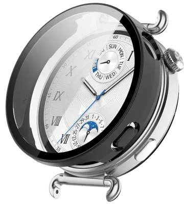 Obrázek produktu pro Techsuit - Defense360 Pro + Screen Protector ochranný rámeček s krytem displeje pro Huawei Watch GT 6 41 mm – matná černá
