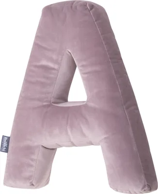 Immagine prodotto di Cuscini decorativi Bellochi per la camera dei bambini - lettera A rosa, 42 cm