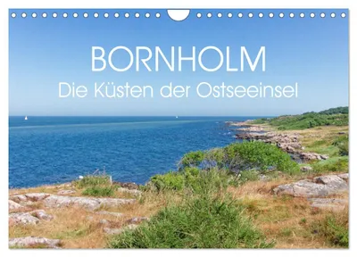 Produktbild von Kalender 2027 · US-Version · Bornholm – Die Küsten der Ostseeinsel (Wandkalender 2027 12" × 8" Querformat), CALVENDO 12-Monats-Wandkalender