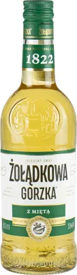 Obrázok produktu pre Bylinný likér s mátou Żołądkowa Gorzka s mätou 500 ml