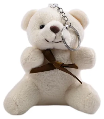 Produktbild von Süßer Plüsch Teddybär Schlüsselanhänger Kleiner Bär Anhänger für Rucksack Geschenk