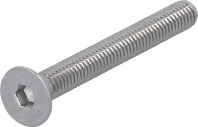 Obrázek produktu pro Suki šroub s válcovou hlavou M6 x 50 mm, nerezová ocel A2, FK70, HEX4, DIN 7991 (balení po 4 ks)
