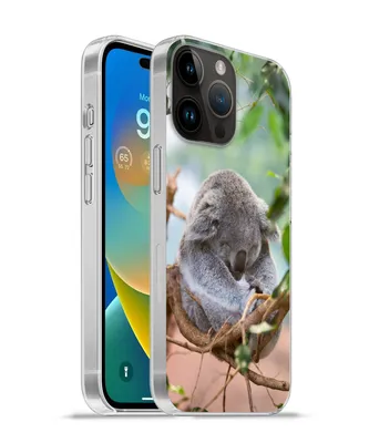 Produktbild von MuchoWow® Handyhülle Schutzhülle Hülle für Apple iPhone 14 Pro Max Koala - Zweige - Kinder - Jungen - Mädchen Silikon Softcase Handy Hülle - Hardcover