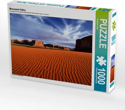 Produktbild von CALVENDO Puzzle Monument Valley | 1000 Teile Lege-Größe 64x48cm Foto-Puzzle für glückliche Stunden