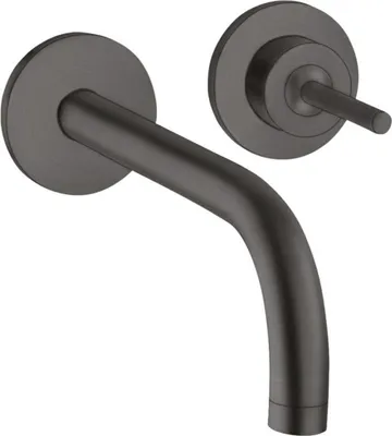 Produktbild von Einhebel-Waschtischmischer AXOR UNO² DN 15 UP m Al 225mm u Ros. f Wd-mon bru brushed black chrome