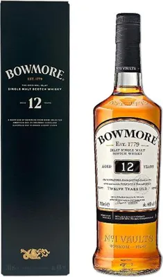 Produktbild von Bowmore Single Malt 12 Jahre alter Single Malt Whisky, 40% Vol. 0,7 l