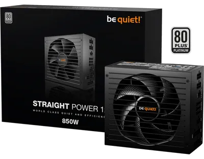 Produktbild von Leise sein! Straight Power 12 850W 80 Plus Platinum Modular