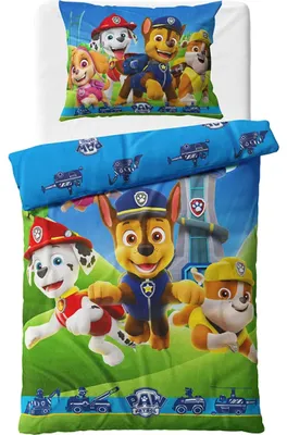 Imagen del producto de Conjunto de sábanas de microfibra Paw Patrol: ¡A la acción!