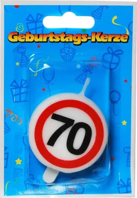 Produktbild von Tortenkerze 70"