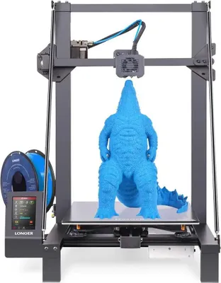 Produktbild von 3D-Drucker - LK5 Pro FDM - 300 x 300 x 400 mm Bauvolumen - 90% Vormontiert - TMC2208 Leises Mainboard - 1,75 mm Filament PLA/ABS/Holz - USB/SD - Grün/Schwarz